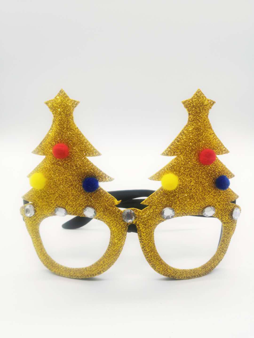 Christmas Decorations Adult and Children Universal Toy Santa Snowman Antlers Christmas Toy Glasses