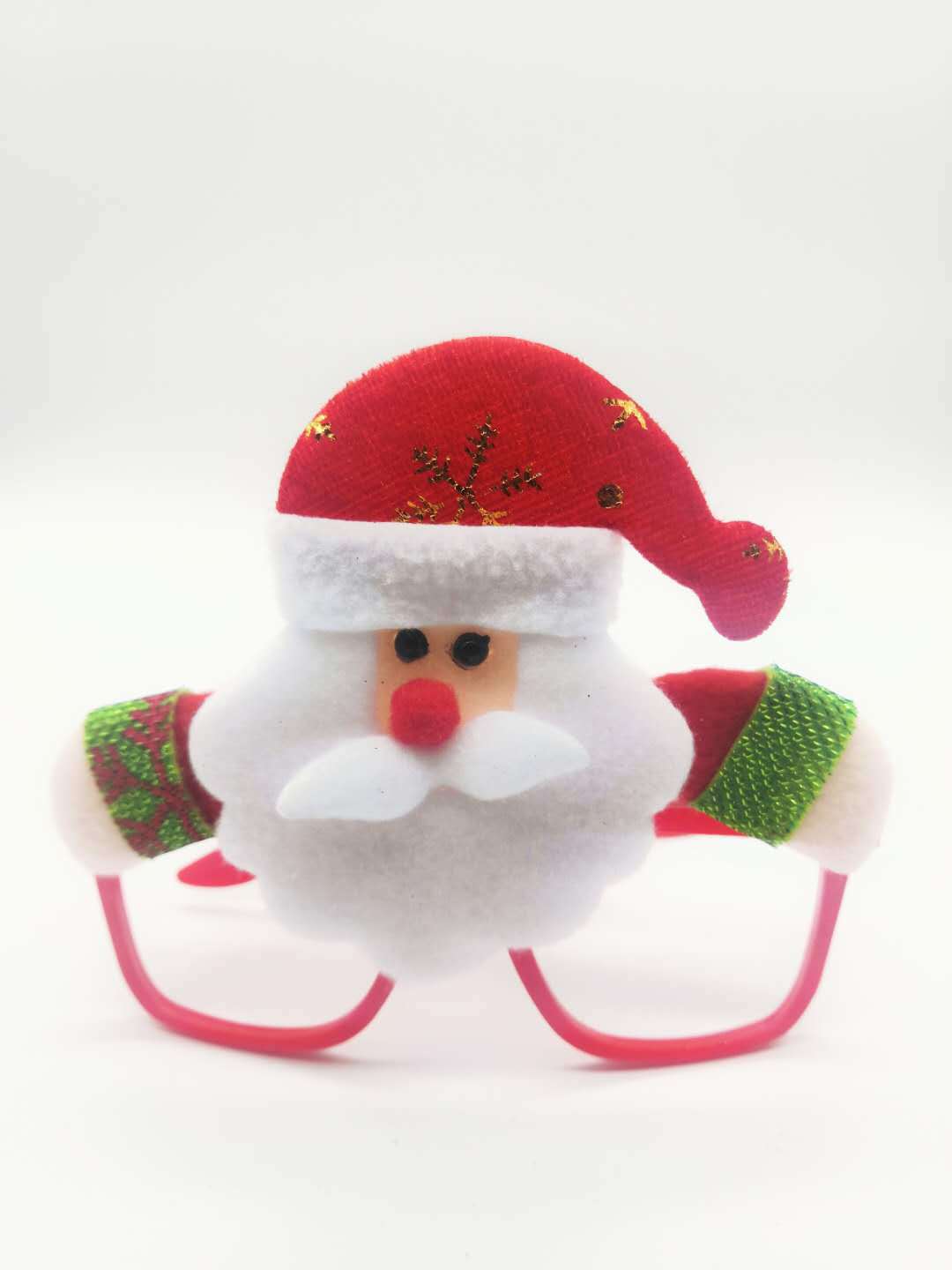 Christmas Decorations Adult and Children Universal Toy Santa Snowman Antlers Christmas Toy Glasses