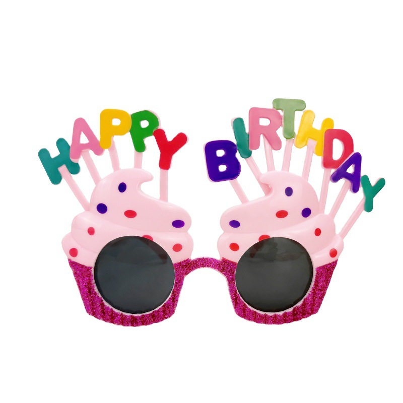 Party Glasses Birthday Glasses Glasses Funny Glasses National Day Decoration Props Adult Toy Glasses