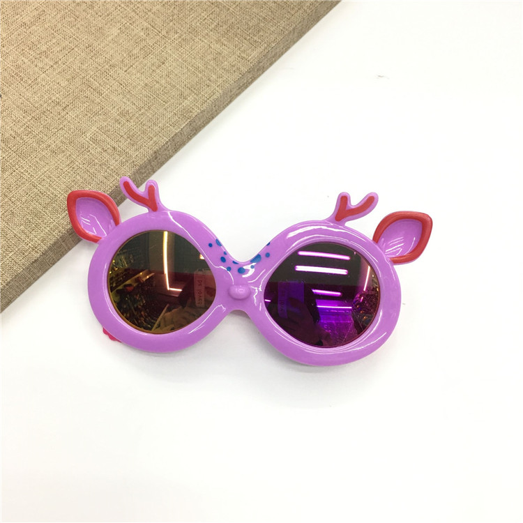 Children's sunglasses new anti-uv sunglasses for children fashionable men and women glasses baby cute toy glasses frame