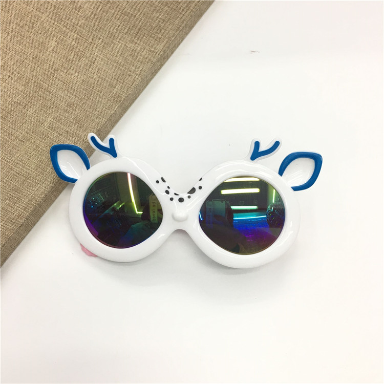 Children's sunglasses new anti-uv sunglasses for children fashionable men and women glasses baby cute toy glasses frame