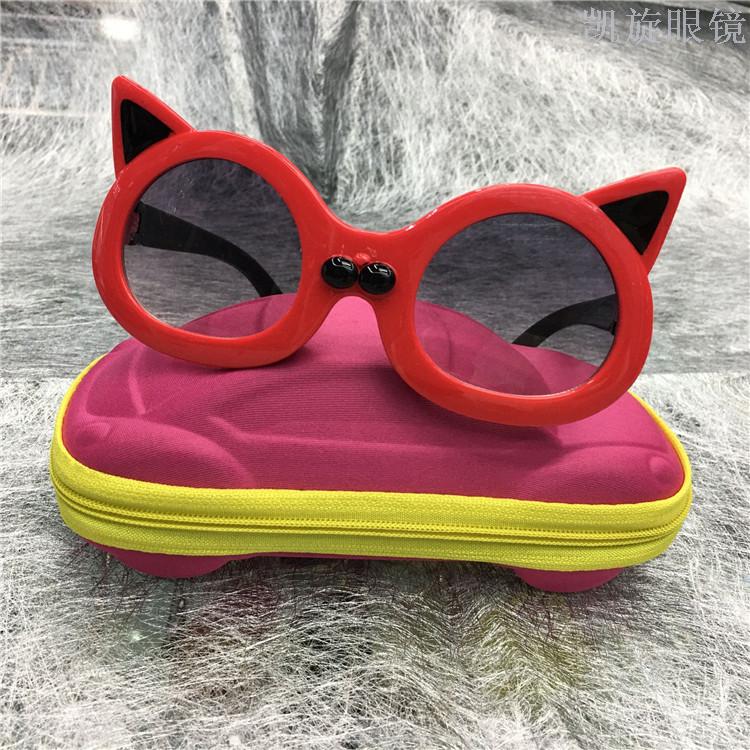 Children&#039;s sunglasses new anti-uv sunglasses for children fashionable men and women glasses baby cute toy glasses frame