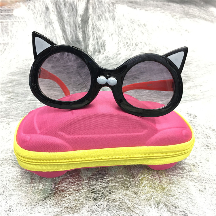 Children's sunglasses new anti-uv sunglasses for children fashionable men and women glasses baby cute toy glasses frame