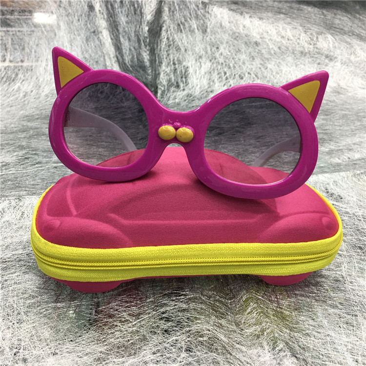 Children's sunglasses new anti-uv sunglasses for children fashionable men and women glasses baby cute toy glasses frame