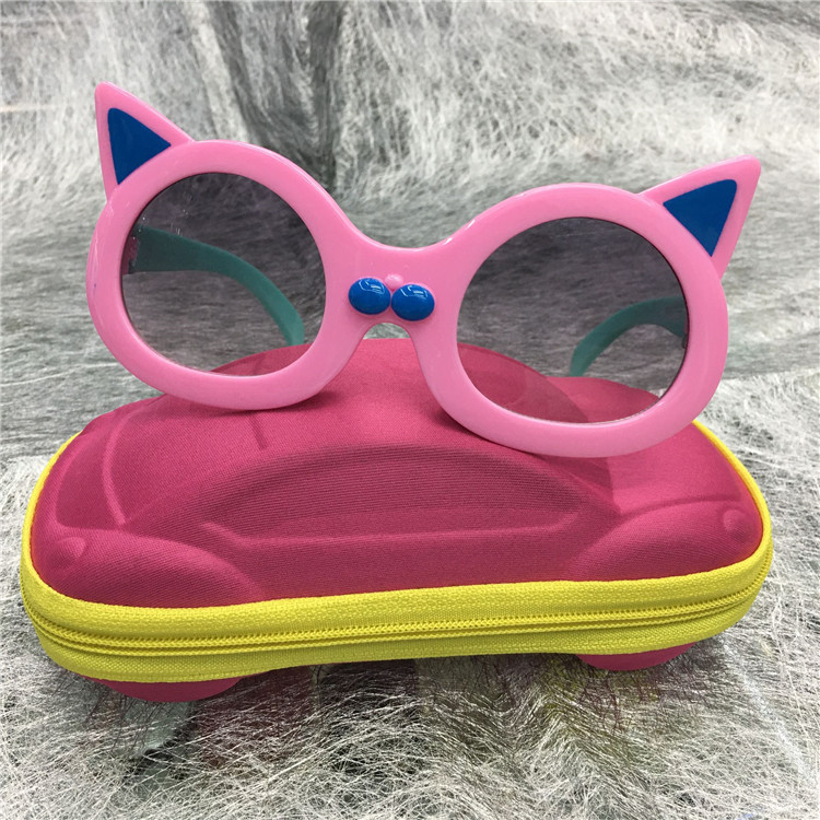 Children's sunglasses new anti-uv sunglasses for children fashionable men and women glasses baby cute toy glasses frame