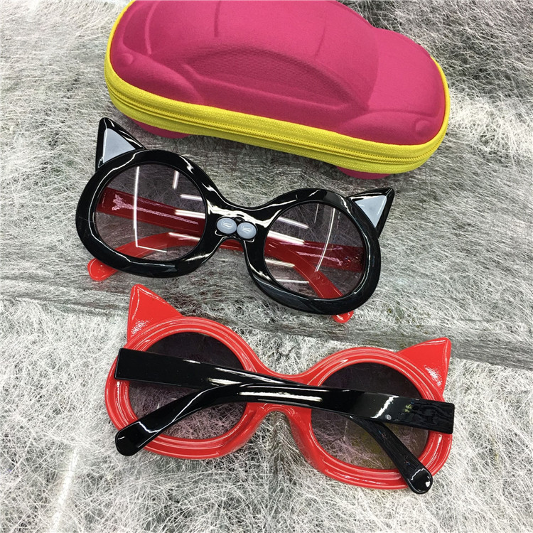 Children's sunglasses new anti-uv sunglasses for children fashionable men and women glasses baby cute toy glasses frame