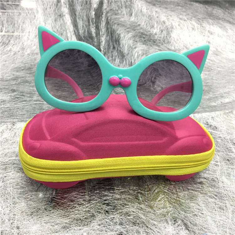 Children's sunglasses new anti-uv sunglasses for children fashionable men and women glasses baby cute toy glasses frame