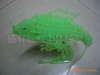 Night light three-dimensional jigsaw carp, children puzzle toys