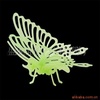 Luminous three-dimensional jigsaw grasshopper, children's educational toys DIY model assembly Luminous three-dimensional jigsaw grasshopper, children's educational toys DIY model assembly