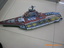 Educational toy big 8 piece cardboard jigsaw pirate ship model assembly product XY207