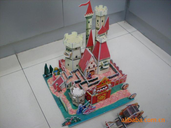 Big 8 bubble template three-dimensional puzzle 3D jigsaw XY609 Cinderella pattern Big 8 bubble template three-dimensional puzzle 3D jigsaw XY609 Cinderella pattern