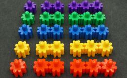 Plastic building block toys kid stuff spelled insert building blocks children&#039;s jigsaw puzzles