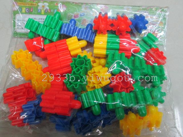 Plastic building block toys geometric ring spelled insert building blocks children's jigsaw puzzles Plastic building block toys geometric ring spelled insert building blocks children's jigsaw puzzles