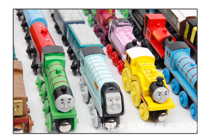 58 New magnetic mini train Cake Decorated Thomas the Little train Toy Track Mini train