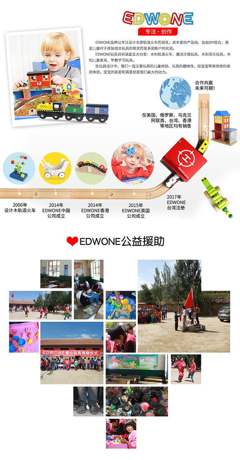 Edwone70p Wooden Track Train Toy Children's Toy Wooden Rail Car Small Train Wholesale E21a17 Edwone70p Wooden Track Train Toy Children's Toy Wooden Rail Car Small Train Wholesale E21a17