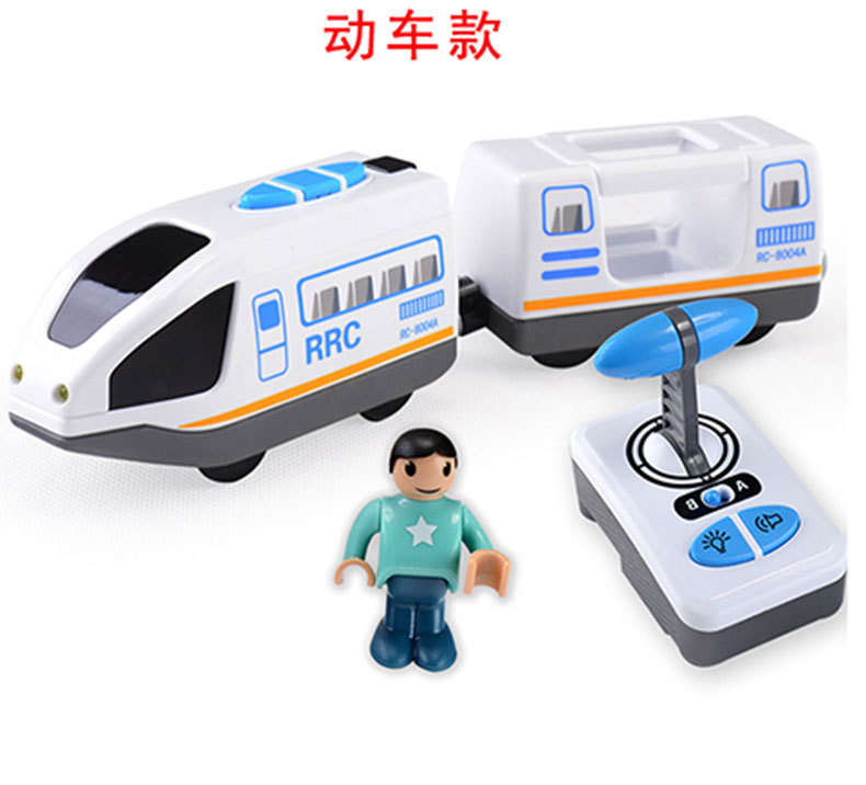 Zhilemiao Magnetic Electric Remote Control Train Compatible with Thomas Wooden Track Train Power Car Head Toy Zhilemiao Magnetic Electric Remote Control Train Compatible with Thomas Wooden Track Train Power Car Head Toy