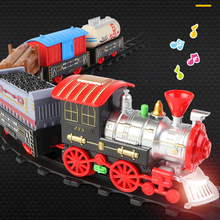 Simulation Classical Smoke Train Children Electric Rail Car Train Toy Simulation Classical Smoke Train Children Electric Rail Car Train Toy