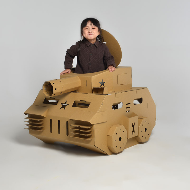 Children&#039;s Graffiti Tent Paper House Creative Toys DIY Parent-Child Coloring Oversized Toy Car Aircraft Train Tank