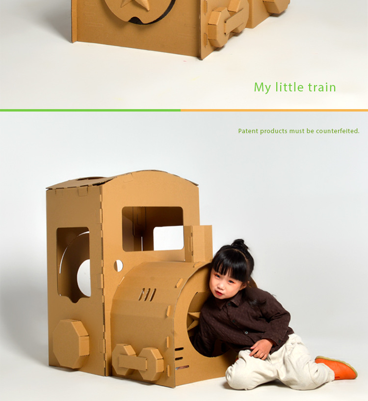Children's Graffiti Tent Paper House Creative Toys DIY Parent-Child Coloring Oversized Toy Car Aircraft Train Tank Children's Graffiti Tent Paper House Creative Toys DIY Parent-Child Coloring Oversized Toy Car Aircraft Train Tank