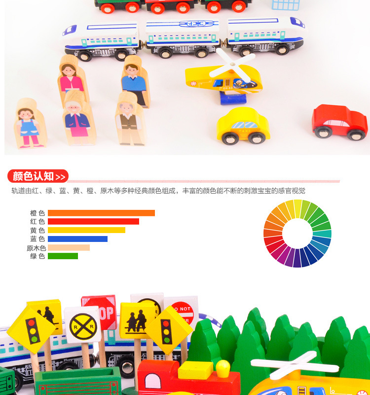 High-Speed Rail 130P Wooden Wooden Wooden Belt Rail Car CRH Harmony Electric Train Toy High-Speed Rail 130P Wooden Wooden Wooden Belt Rail Car CRH Harmony Electric Train Toy