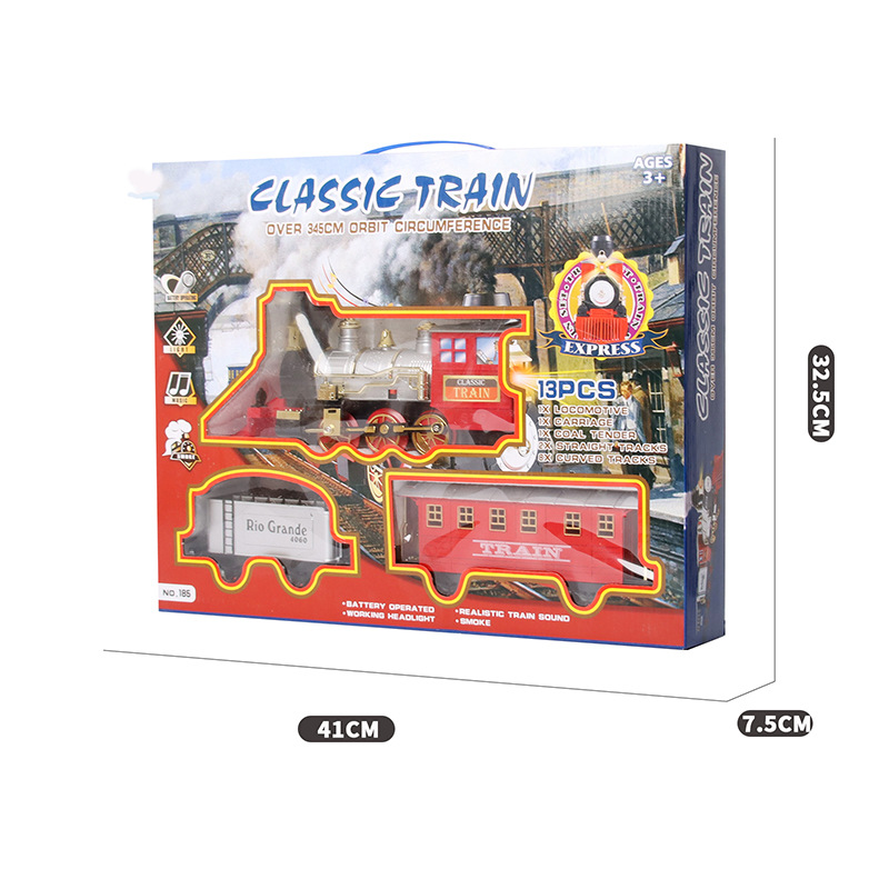 Cross-Border Amazon Supply Christmas Toys Electric Track Train Train Toy Cross-Border Amazon Supply Christmas Toys Electric Track Train Train Toy