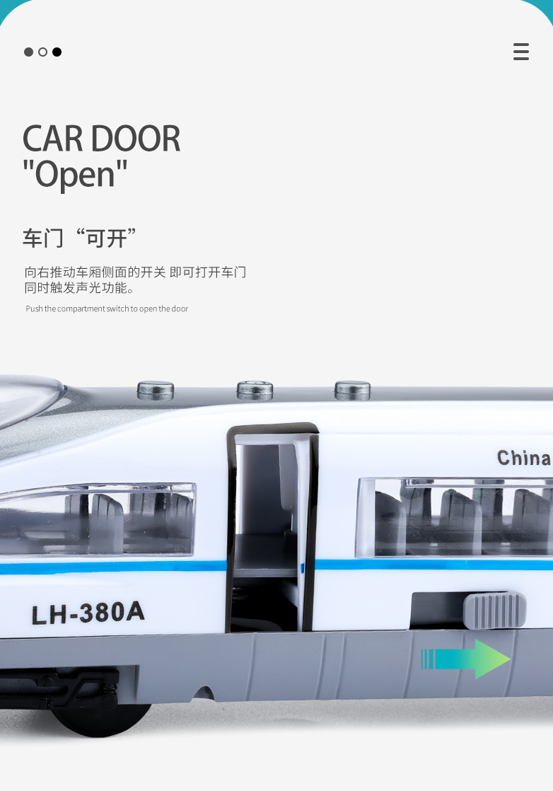 Linghui Simulation Inertia Green Leather Train with Sound and Light Children Boys' Train Toy Linghui Simulation Inertia Green Leather Train with Sound and Light Children Boys' Train Toy