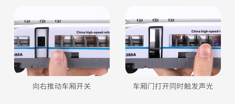Linghui Simulation Inertia Green Leather Train with Sound and Light Children Boys' Train Toy Linghui Simulation Inertia Green Leather Train with Sound and Light Children Boys' Train Toy