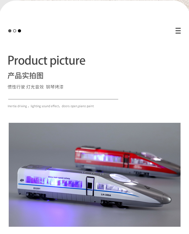 Linghui Simulation Inertia Green Leather Train with Sound and Light Children Boys' Train Toy Linghui Simulation Inertia Green Leather Train with Sound and Light Children Boys' Train Toy