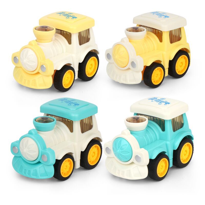 Toys Internet Celebrity Children's Inertia Engineering Car Toys Cartoon Train Train Toy