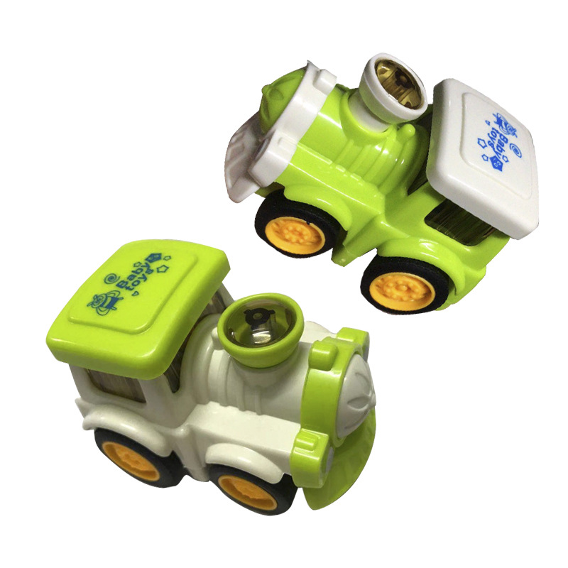 Toys Internet Celebrity Children's Inertia Engineering Car Toys Cartoon Train Train Toy