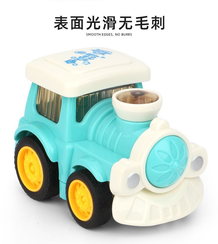 Toys Internet Celebrity Children's Inertia Engineering Car Toys Cartoon Train Train Toy