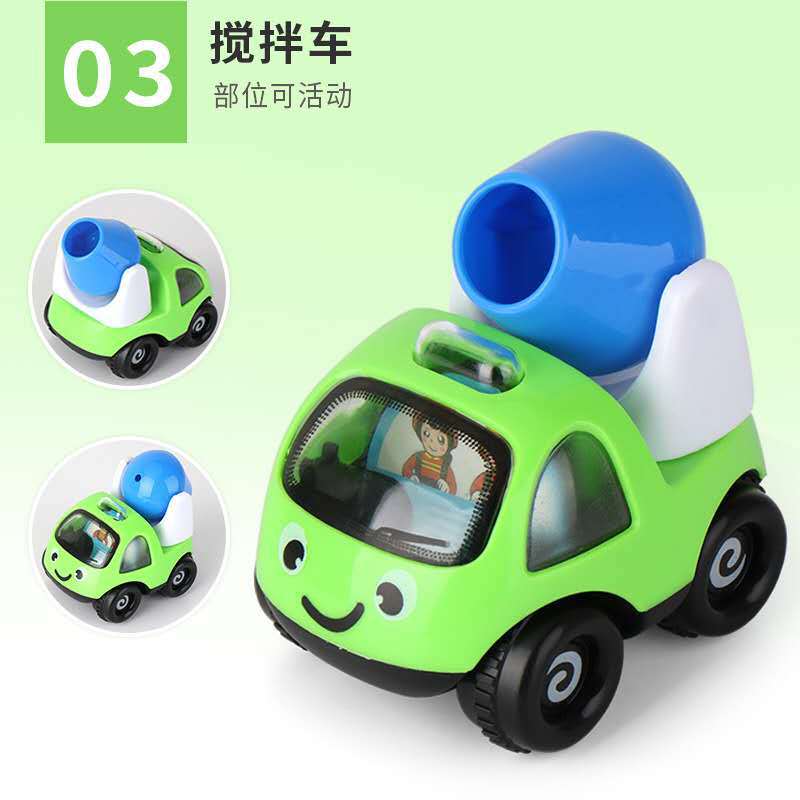 Toys Internet Celebrity Children's Inertia Engineering Car Toys Cartoon Train Train Toy