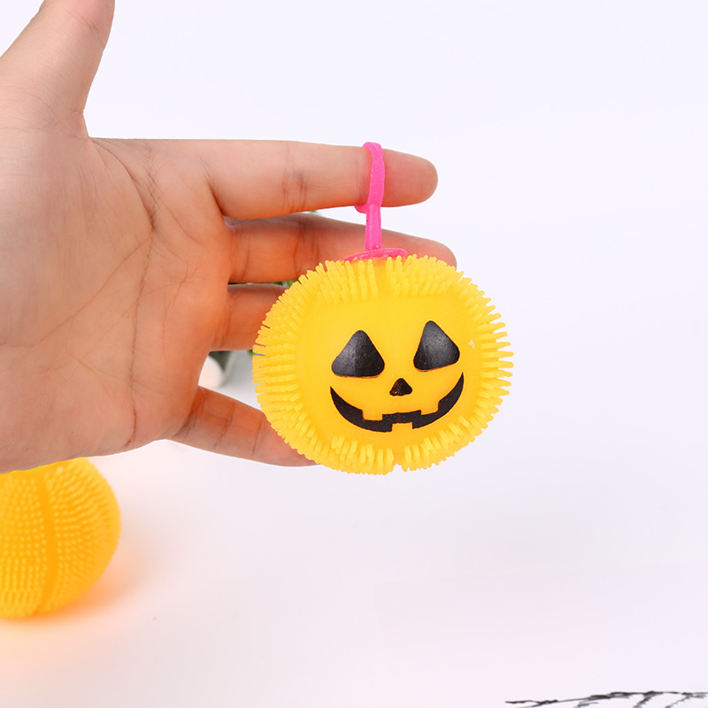 Ball bouncy Ball bouncy Ball bouncy Ball bouncy pumpkin Ball ground push gifts children's toys