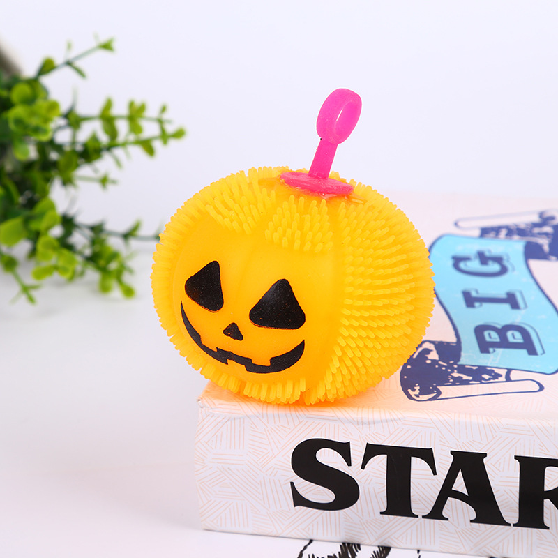 Ball bouncy Ball bouncy Ball bouncy Ball bouncy pumpkin Ball ground push gifts children's toys