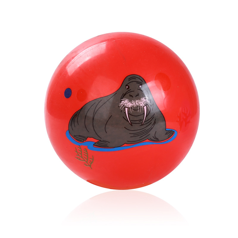 Factory Direct selling children watermelon ball 20cm inflatable toy ball ground hot selling Patted toy rubber Ball Bouncy ball