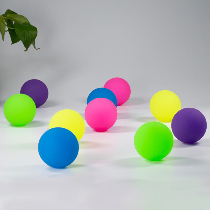 Victor Luminous Bouncy Ball Customized Full Specification Bouncing Ball Luminous Frosted Glossy Children&#039;s Toy Jumping Ball