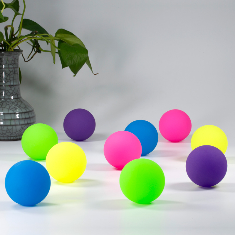 Victor Luminous Bouncy Ball Customized Full Specification Bouncing Ball Luminous Frosted Glossy Children&#039;s Toy Jumping Ball