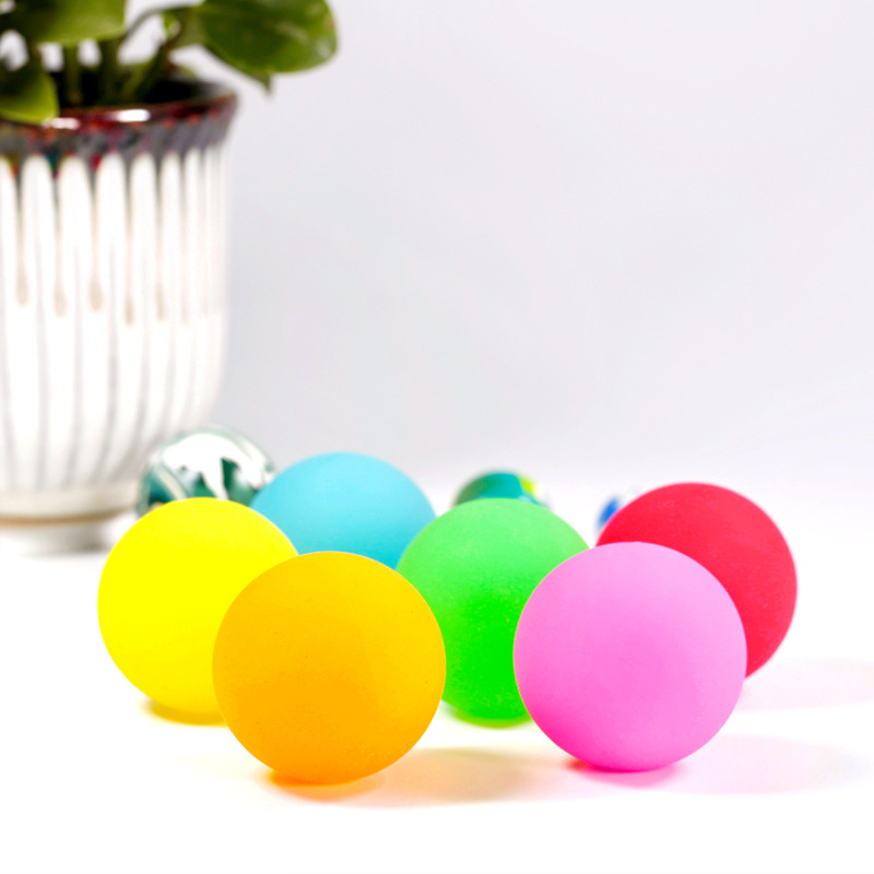 Victor Luminous Bouncy Ball Customized Full Specification Bouncing Ball Luminous Frosted Glossy Children&#039;s Toy Jumping Ball