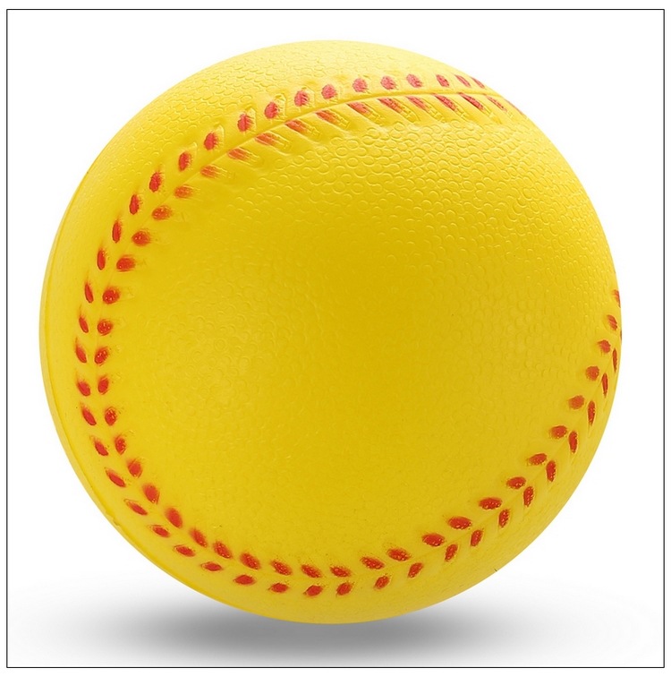 Bouncy Ball Yunzen Pu Baseball Foam Baseball Elastic Ball Pu Pressure Softball Student Soft Toy Baseball