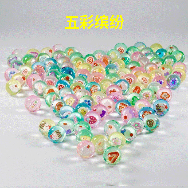 Victor No. 27 Floating Water Elastic Ball Amusement Park Video Game City Toy Bouncy Ball Playing Water Rubber Solid Bouncing Ball