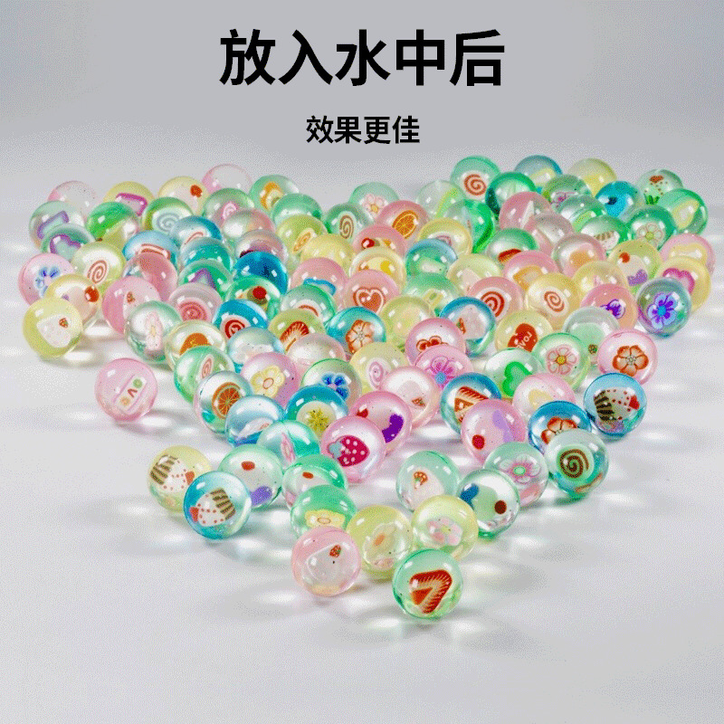Victor No. 27 Floating Water Elastic Ball Amusement Park Video Game City Toy Bouncy Ball Playing Water Rubber Solid Bouncing Ball