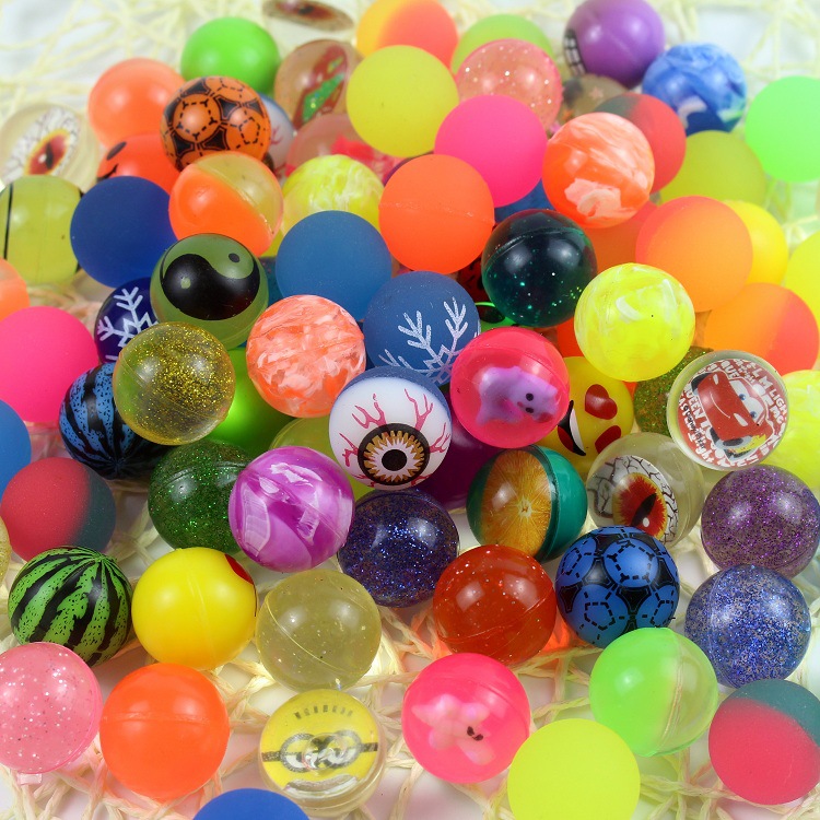 No. 27 Bomb Floating Ball 25mm Floating Solid Rubber Bouncy Ball Children&#039;s Paradise Ball Fishing Machine Bouncing Bouncing Ball