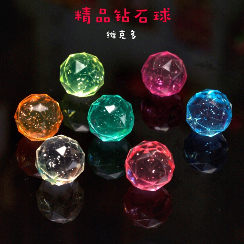 Victor 32 bouncy ball one dollar twisting egg machine bouncy ball children's toy stalls supply solid bounce ball