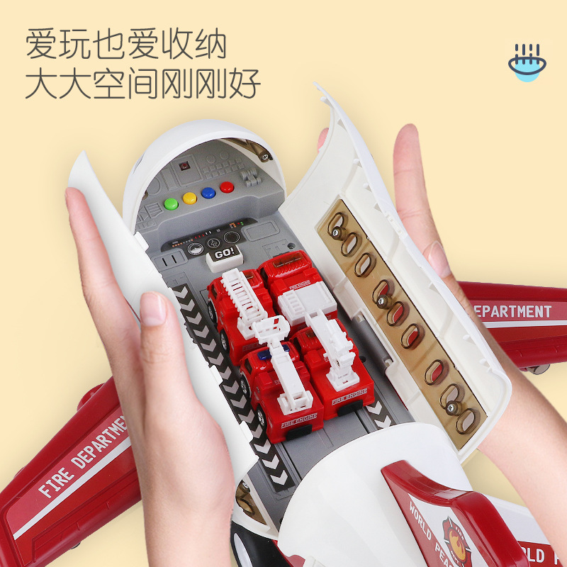 Large Aircraft Toys Children Inertial Vehicle Model Storage Plane Toy