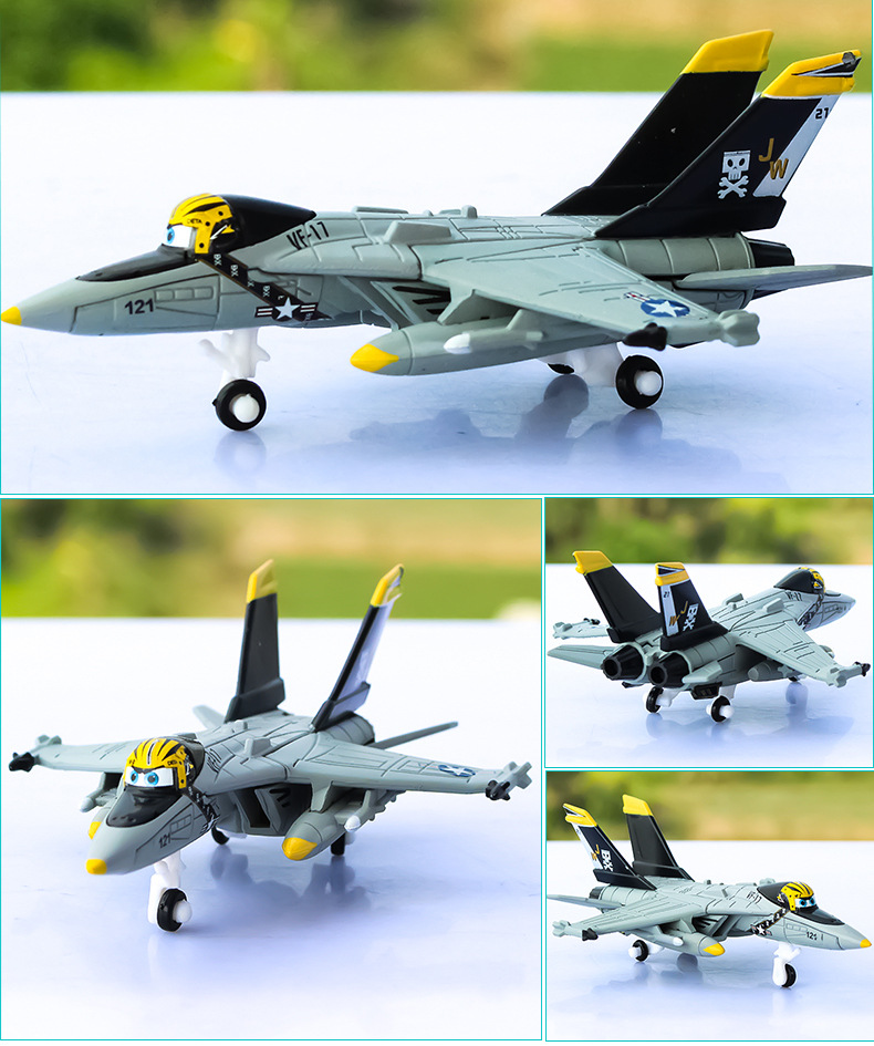 A toy model of A child's fighter plane, Captain Dusty 7, Captain 5 and 11, is A gift