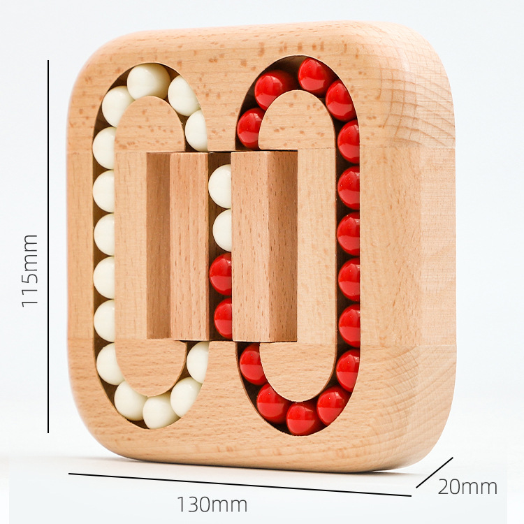 Dr. Mu Traditional Educational Brainy Toy Maze Unlock Intelligence Plane Ball Children Burr Puzzle Storage Box