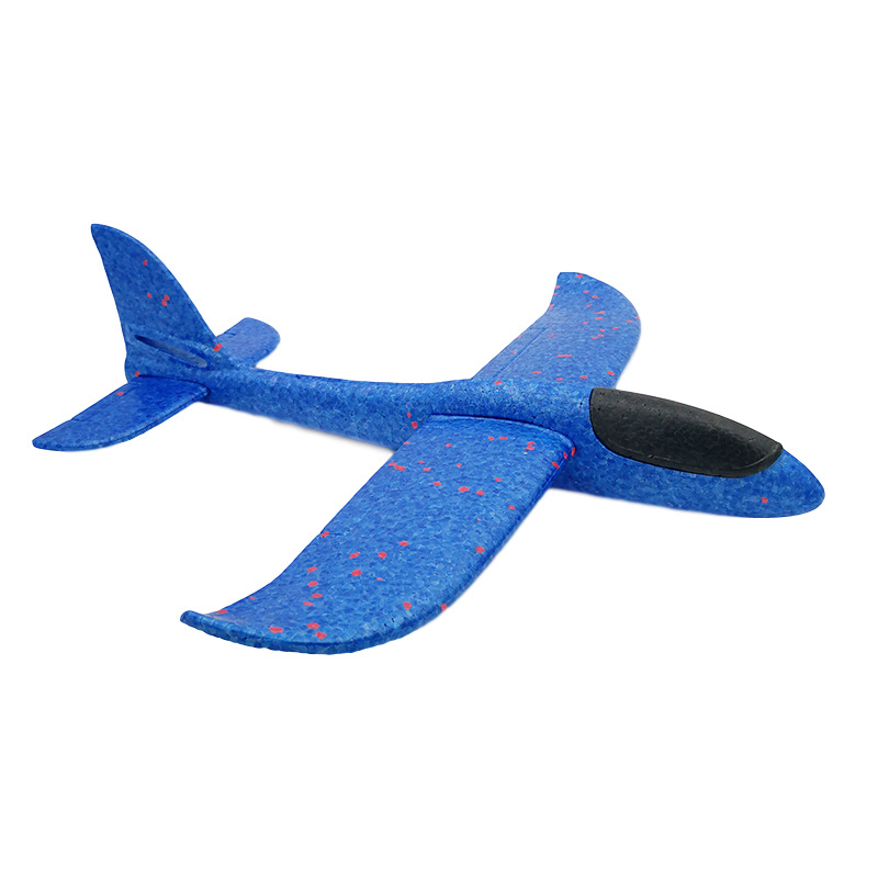 Full-Body Luminous Hand Throw Plane Foam Toy Throwing Glider Internet Celebrity Splicing Stunt Swing Stall Toy
