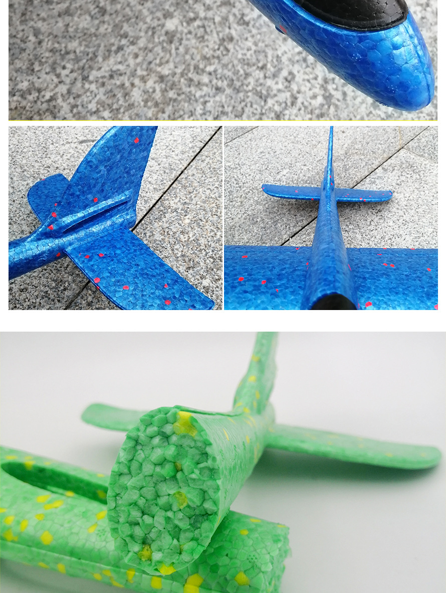 Full-Body Luminous Hand Throw Plane Foam Toy Throwing Glider Internet Celebrity Splicing Stunt Swing Stall Toy Full-Body Luminous Hand Throw Plane Foam Toy Throwing Glider Internet Celebrity Splicing Stunt Swing Stall Toy
