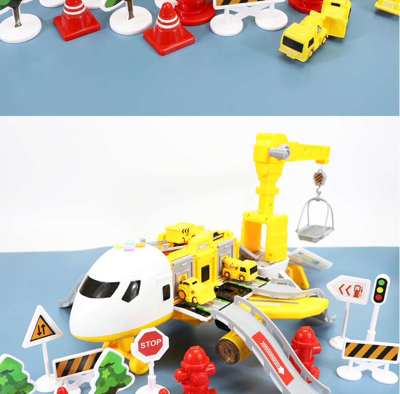 New Deformation Storage Scene Large Plane Children's Toy Intelligence Development Boys Engineering car New Deformation Storage Scene Large Plane Children's Toy Intelligence Development Boys Engineering car