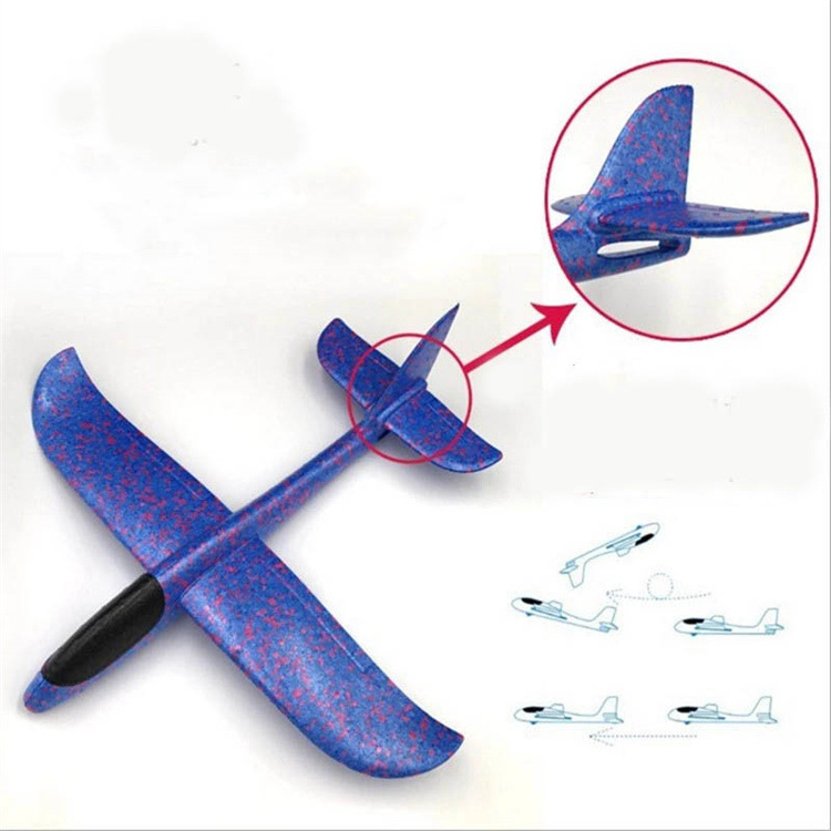 Park Bubble Plane Drop-Resistant Children's Large Glider Swing Aircraft Model Boy Toy Net Red Stall Plane Toy